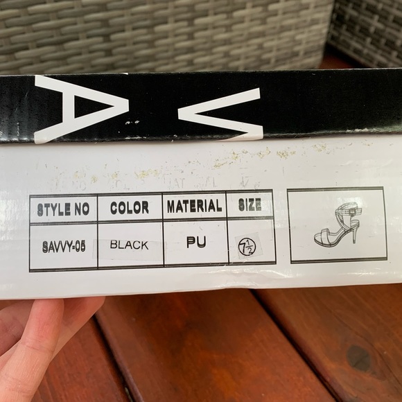 Peep Toe Criss Cross Stiletto -from ModCloth - Picture 4 of 9